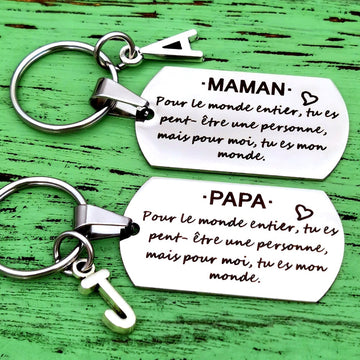 Porte-clés Personnalisé Papa