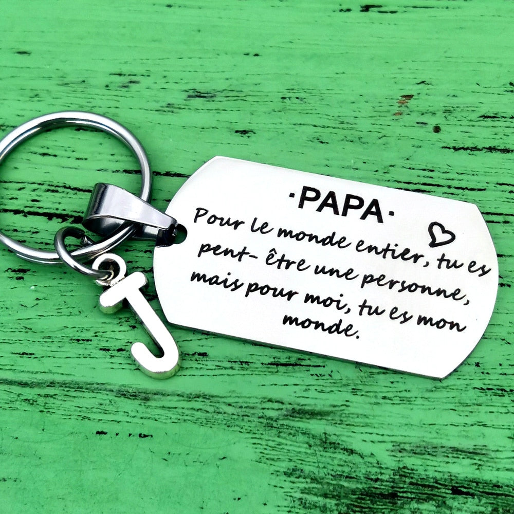Porte-clés Personnalisé Papa