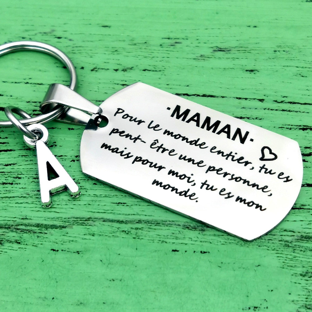 Porte-clés Personnalisé Maman