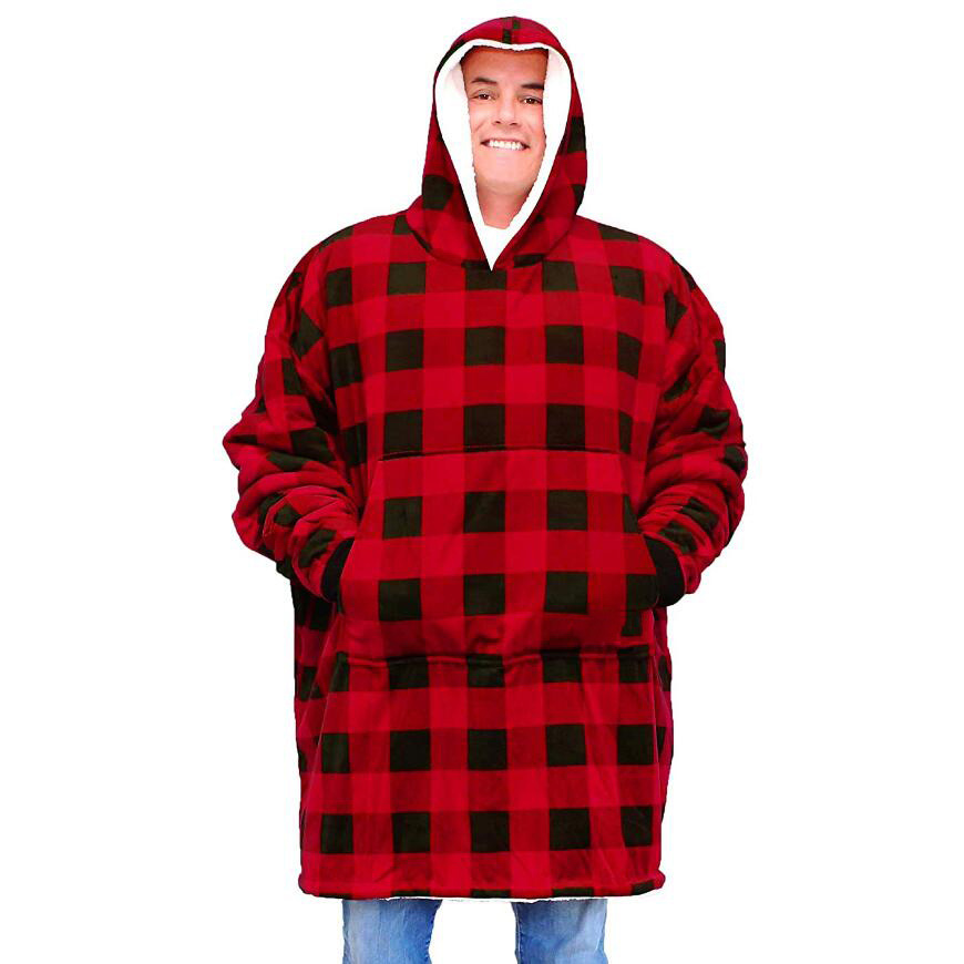 Pull Plaid Toodoo® Carreaux Rouges